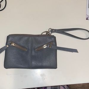 Aeropostale Grey Wristlet